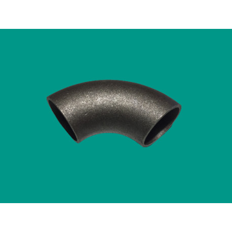 Courbe à souder 3d 90° Ø 76.1 X 2.9 mm acier noir.