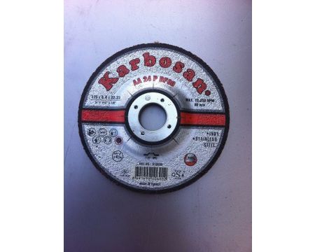 DISQUE A EBARBER ACIER/INOX Ø 125X6,4 AA24P