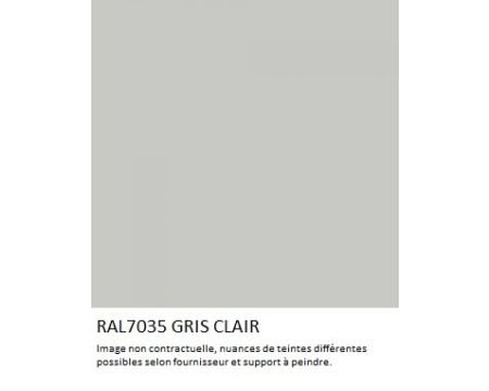PEINTURE ANTICORROSION GRIS CLAIR RAL 7035