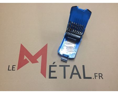 COFFRET 19 FORETS COBALT N 1 A 10 MM PAS DE 0.5