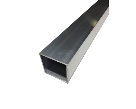 TUBE ALUMINIUM CARRE 50 X 50 X 3 QUALITE 6060