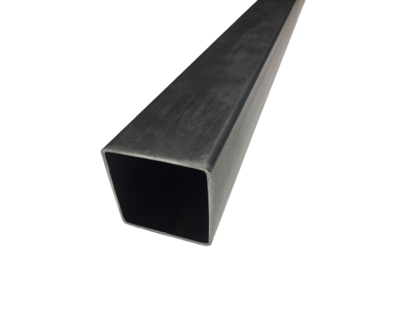 TUBE CARRE   50 X 50 X 2 CREUX ACIER NOIR