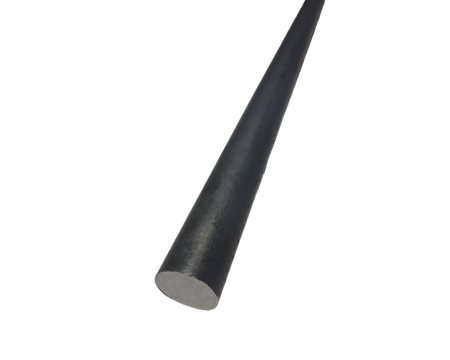 FER ROND ACIER PLEIN Ø 50 MM NOIR S235