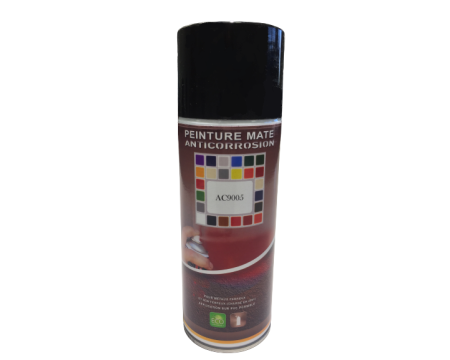 PEINTURE ANTICORROSION NOIR FONCE RAL 9005