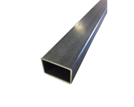 TUBE RECT. 35 X 20 X 2 CREUX ACIER NOIR