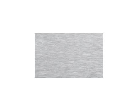 TOLE INOX GRAIN 220 EP.1 MM QUALITE 304L + PVC 1 FACE