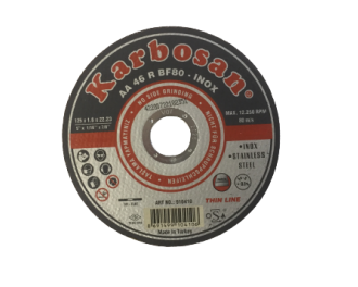 DISQUE TRONCONNER Ø 125X1.0 A46T ACIER/INOX