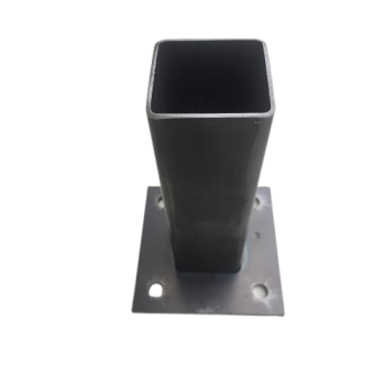Platine à pied emboitable 25x25x2